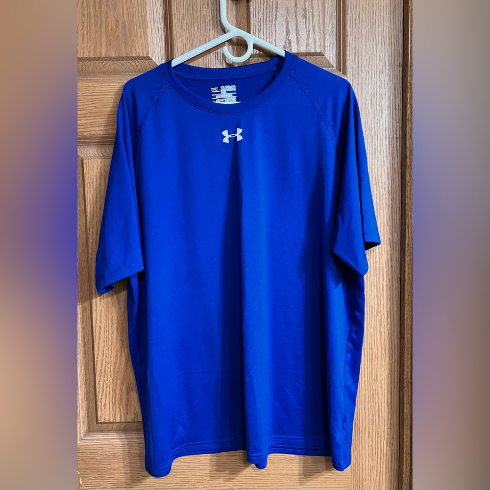 Under Armour Men's Bright Royal Blue Short Sleeve Performance Tee